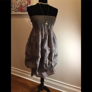 Anthropologie Lapis Bubble dress.